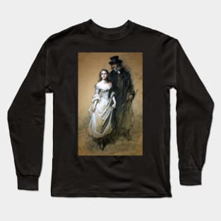 Little Nell and Her Grandfather Long Sleeve T-Shirt